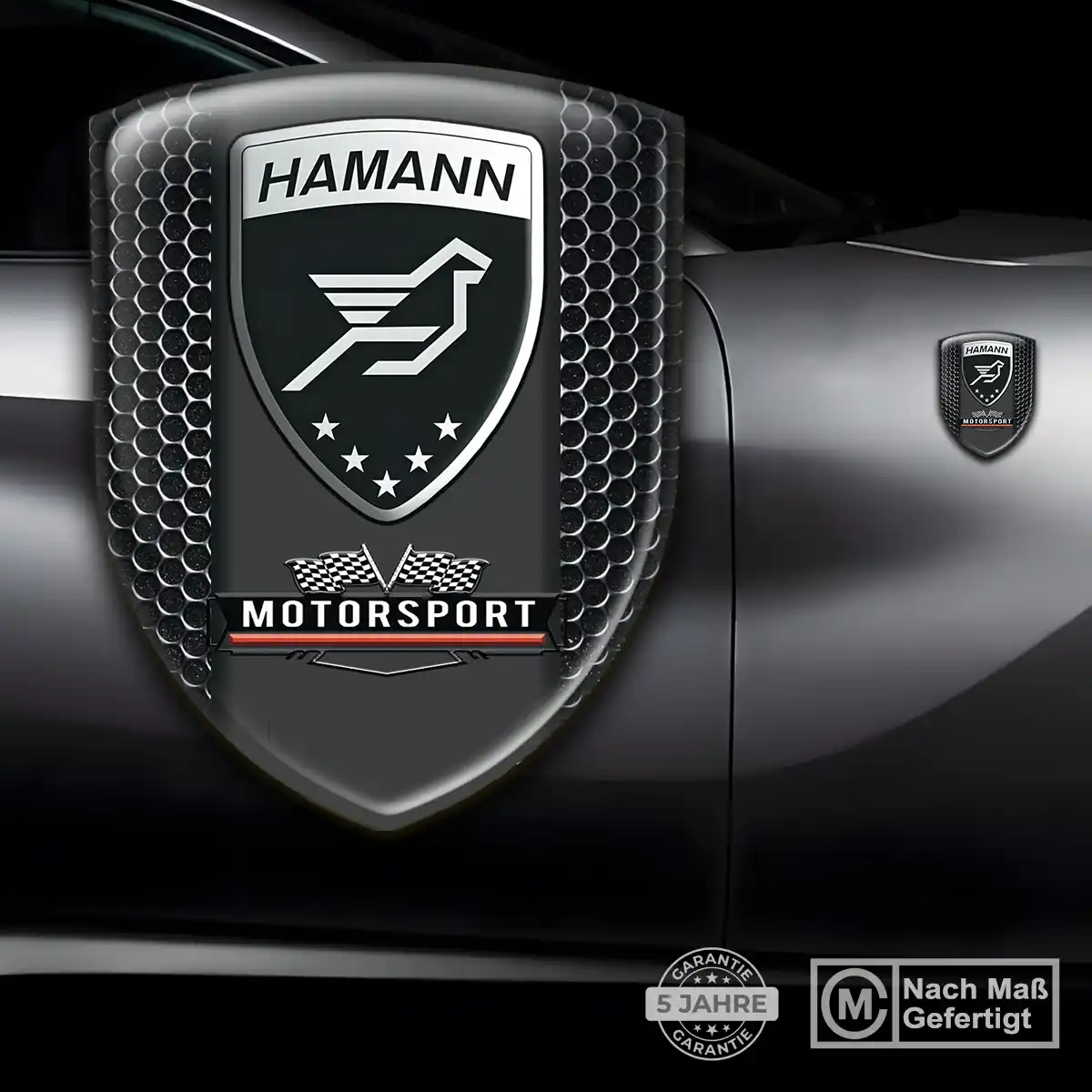 Hamann Aufkleber Wappen Emblem Auto Stilvolles Design