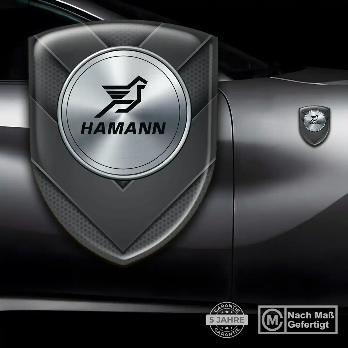 Hamann Aufkleber Wappen Emblem Auto Tuningfahrzeug