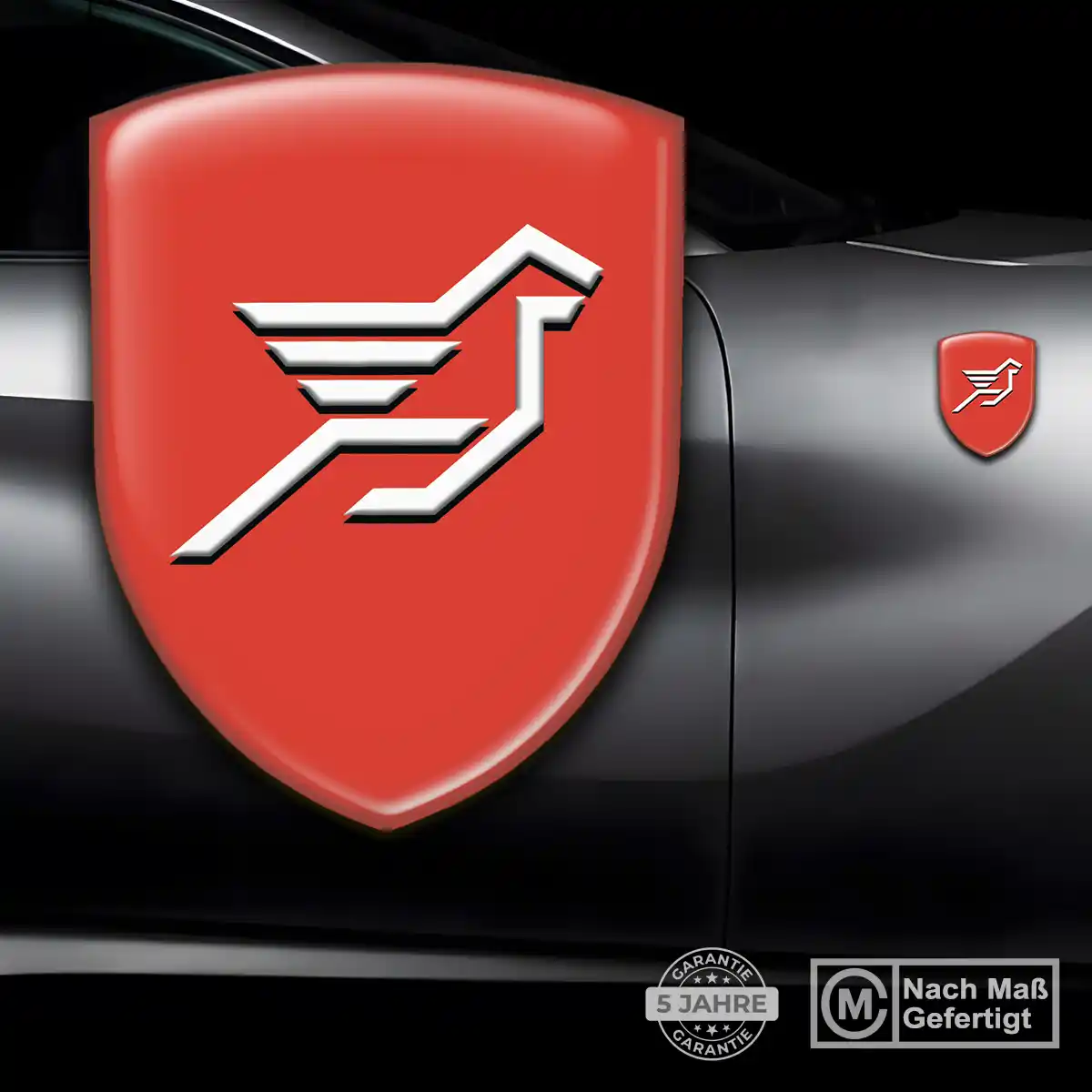 Hamann Aufkleber Wappen Emblem Elegantes Design