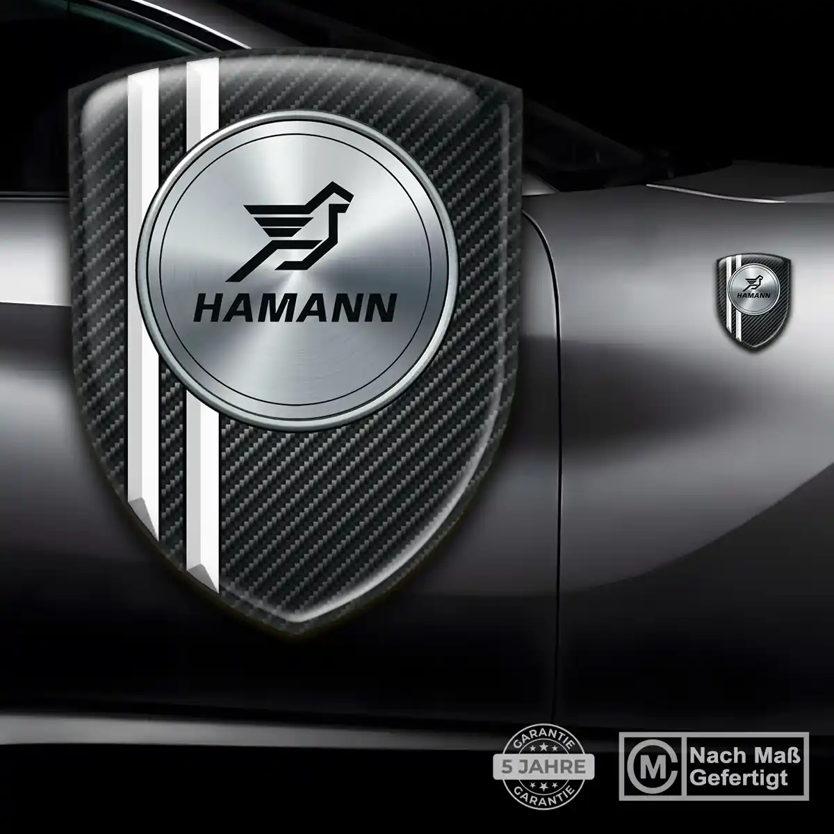 Hamann Aufkleber Wappen Emblem Erstklassige Qualität