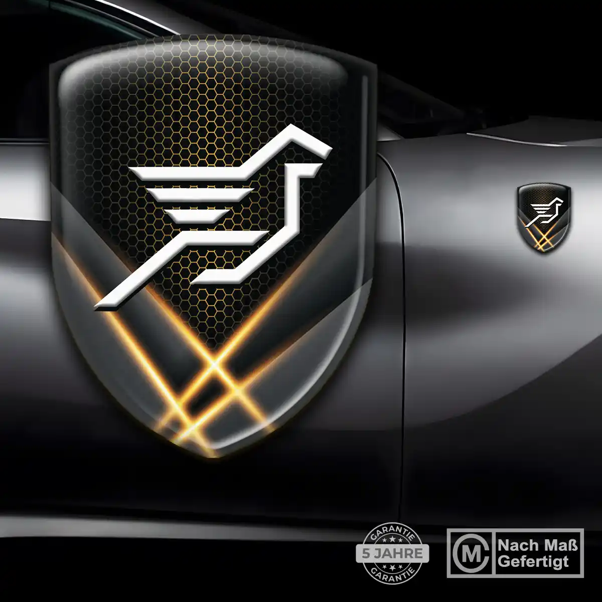 Hamann Aufkleber Wappen Emblem Exterieurdesign
