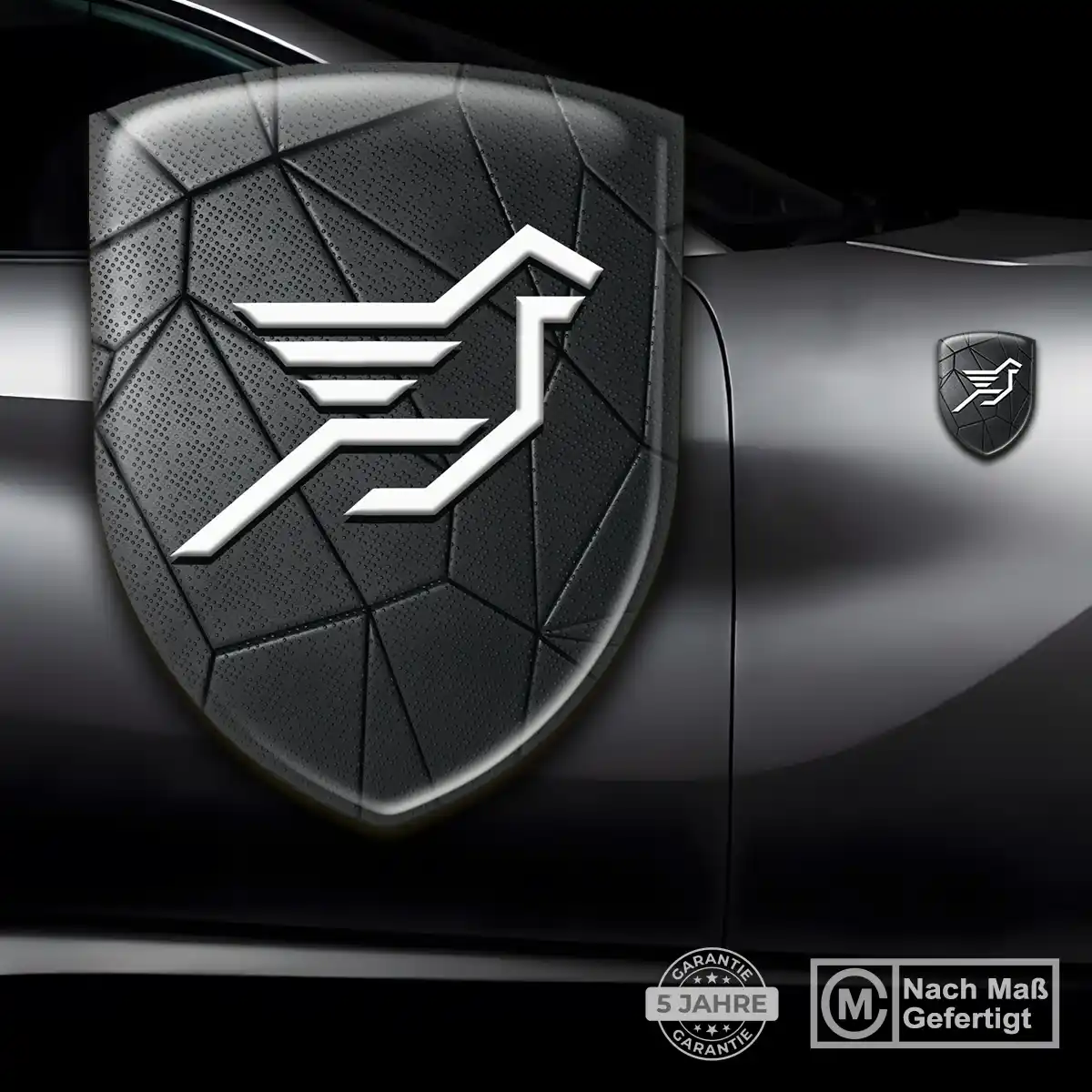 Hamann Aufkleber Wappen Emblem Höchste Qualität