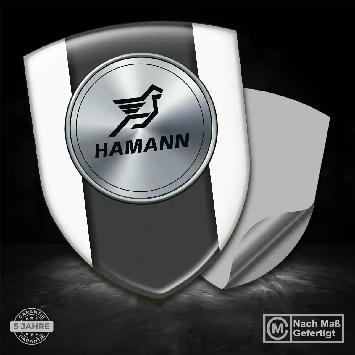 Hamann Aufkleber Wappen Emblem Limitierte Auflage