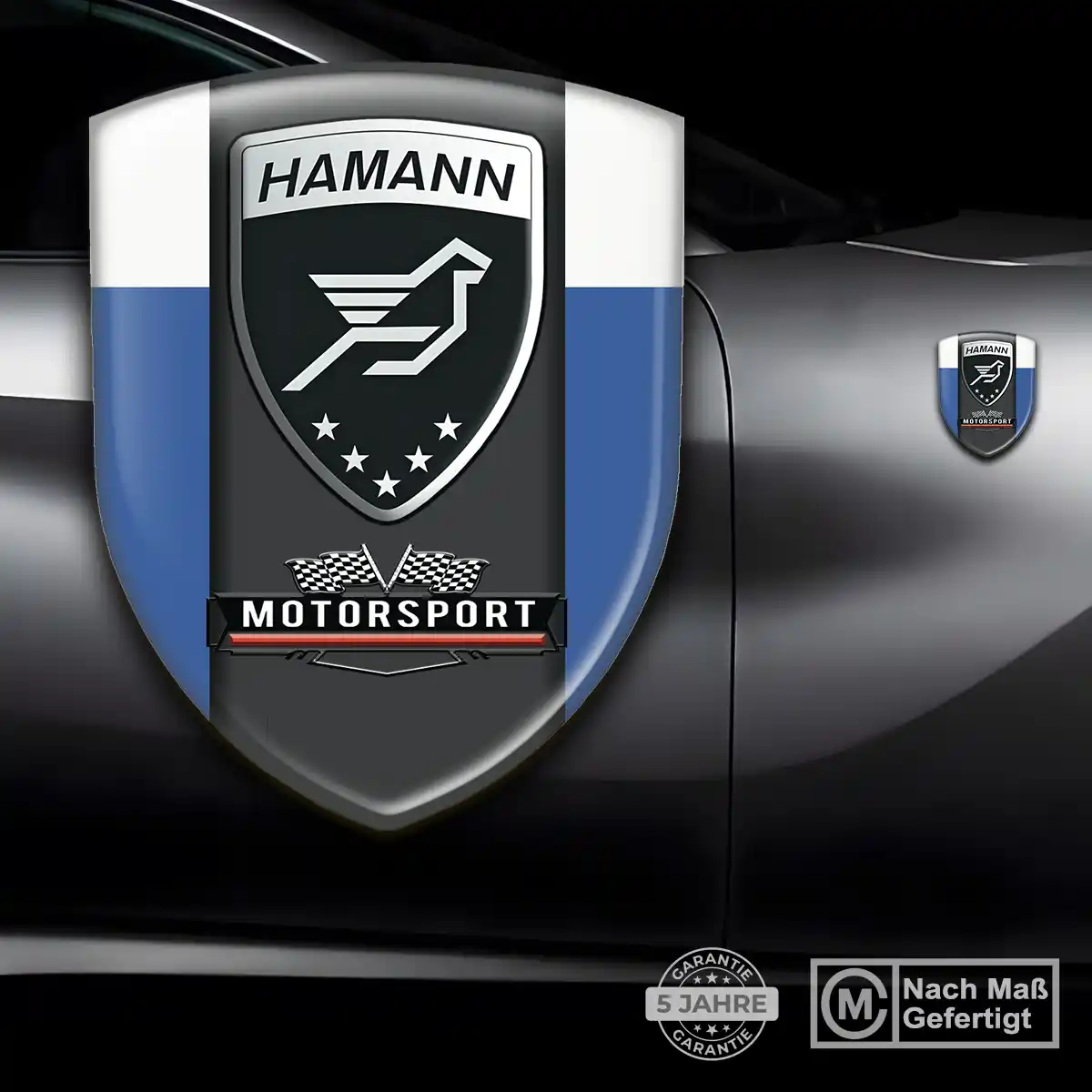 Hamann Aufkleber Wappen Exterieurdesign