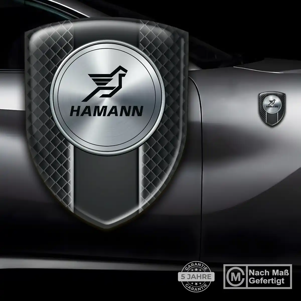 Hamann Aufkleber Wappen Höchste Qualität