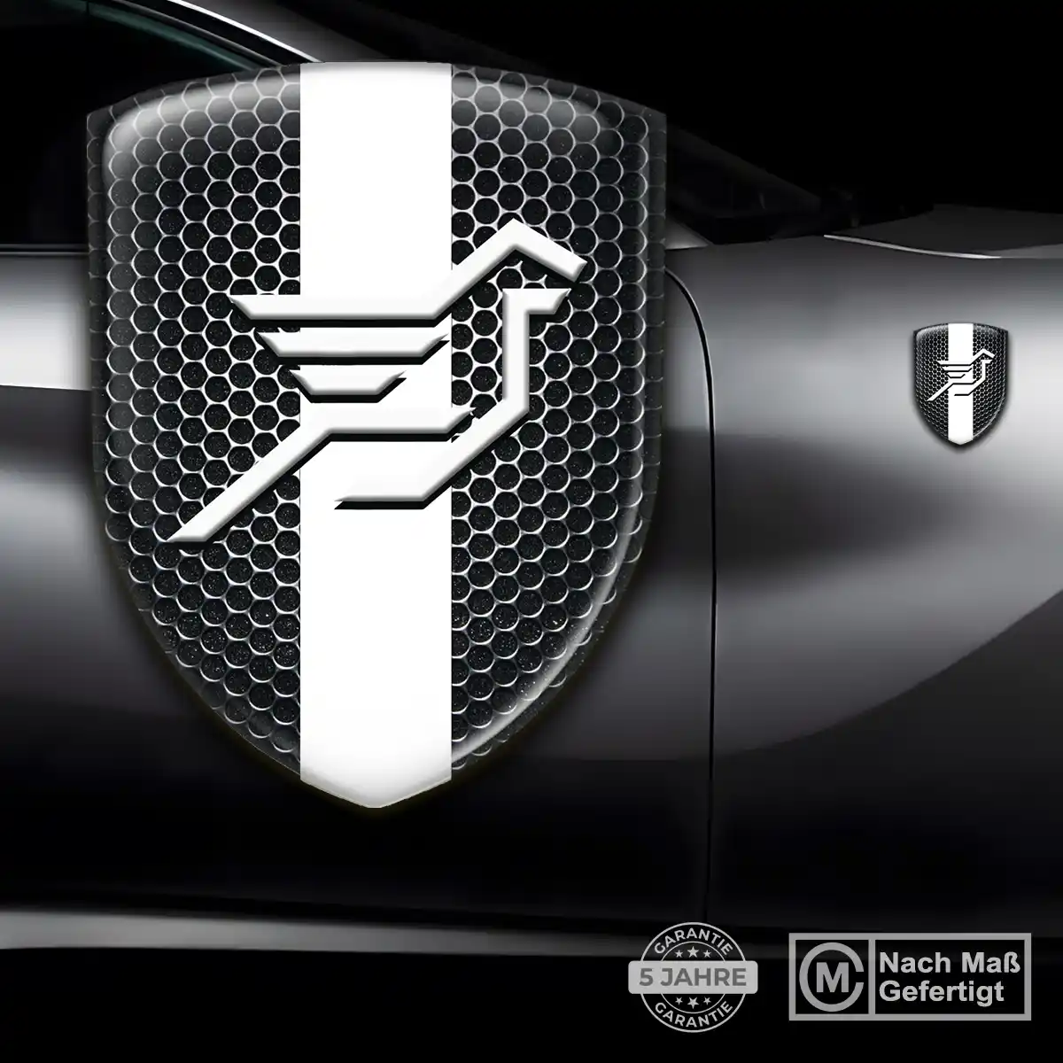 Hamann Aufkleber Wappen Hochwertiges Harz