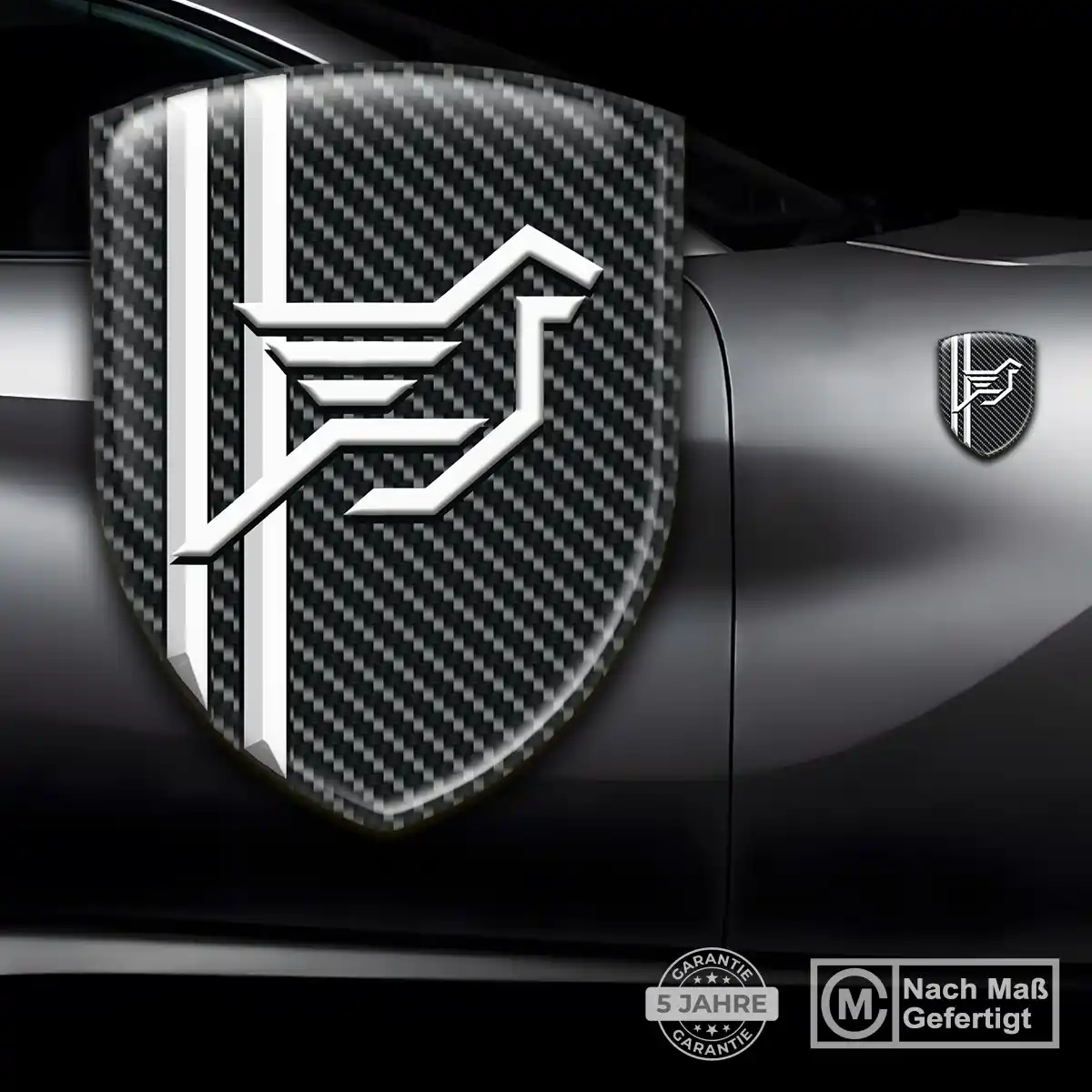 Hamann Aufkleber Wappen Limitierte Auflage