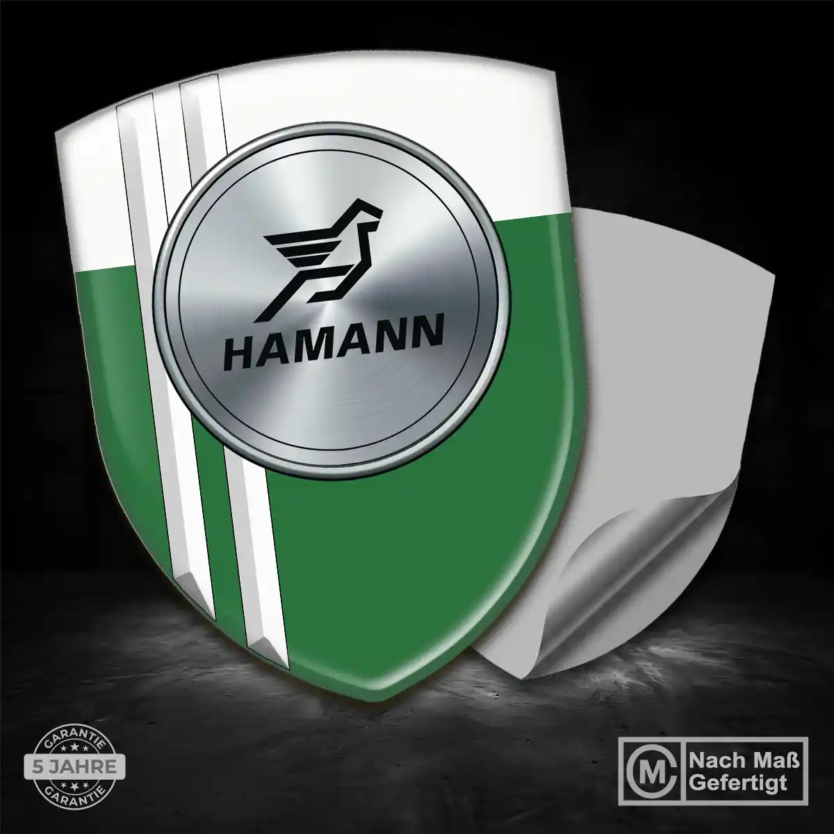 Hamann Aufkleber Wappen Luxus-Edition