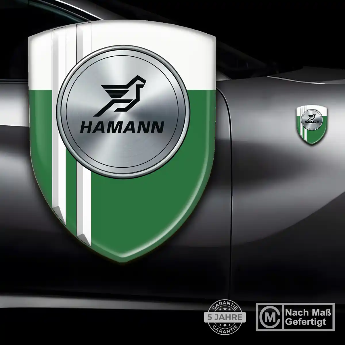 Hamann Aufkleber Wappen Luxus-Edition