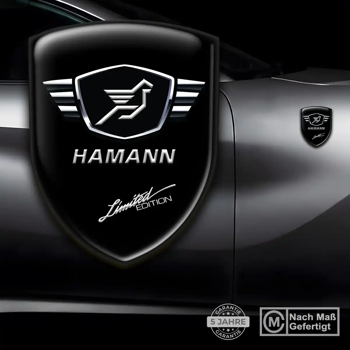 Hamann Aufkleber Wappen Markenedition