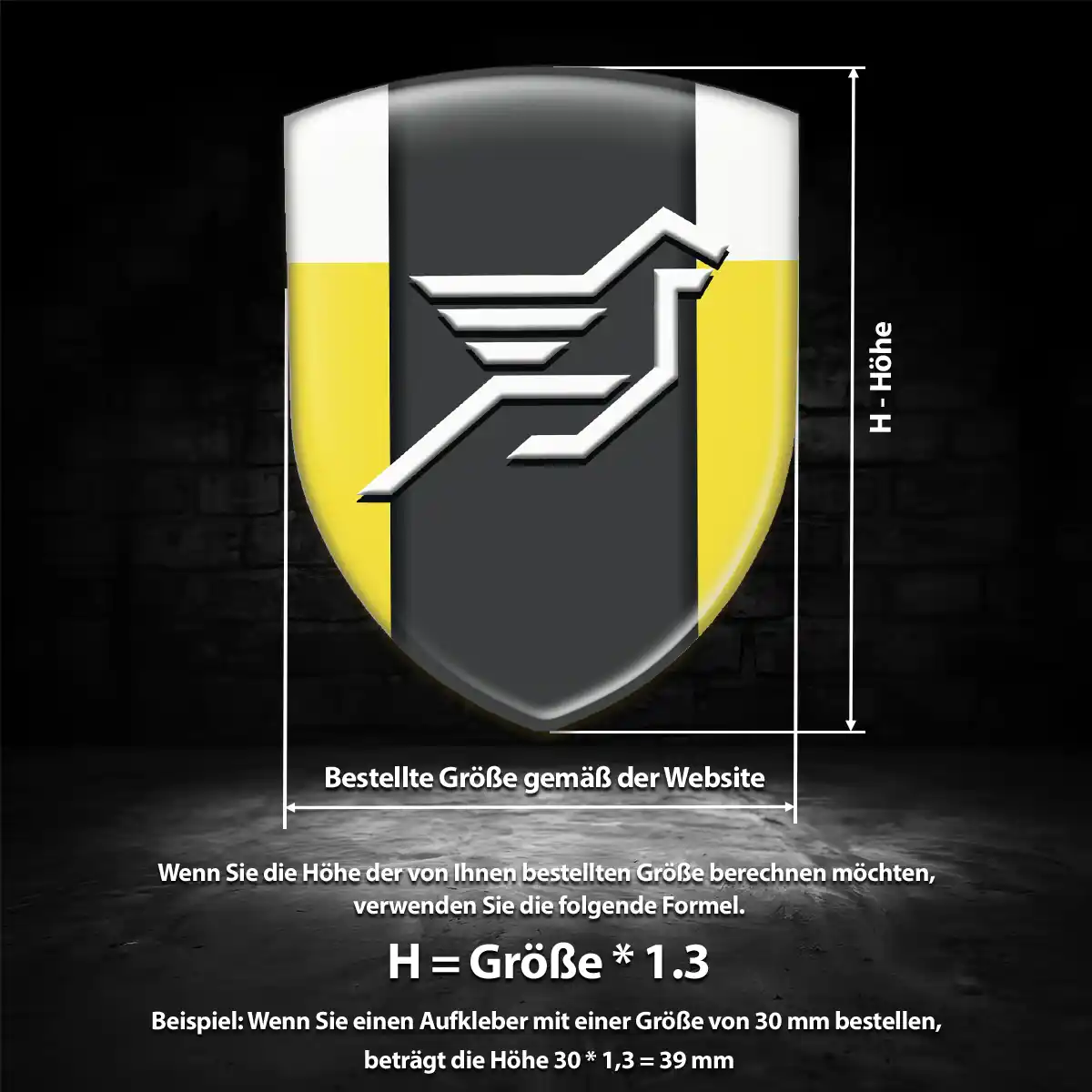 Hamann Aufkleber Wappen Spitzenqualität