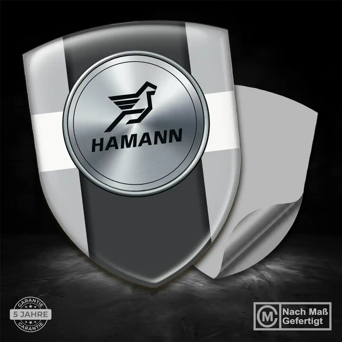 Hamann Aufkleber Wappen Stilvolles Design