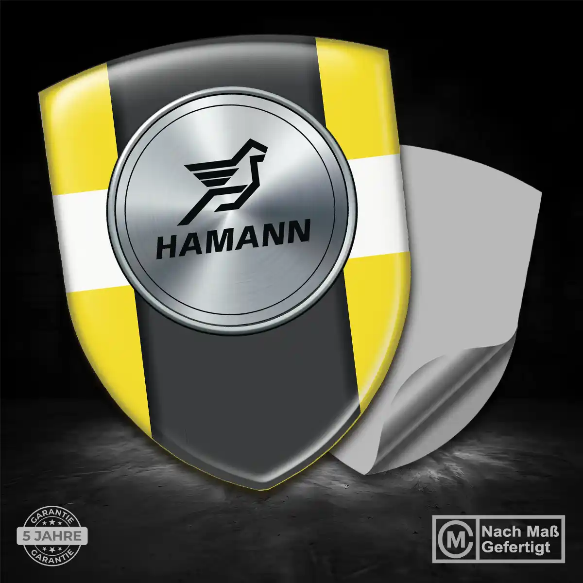 Hamann Aufkleber Wappen Tuningfahrzeug