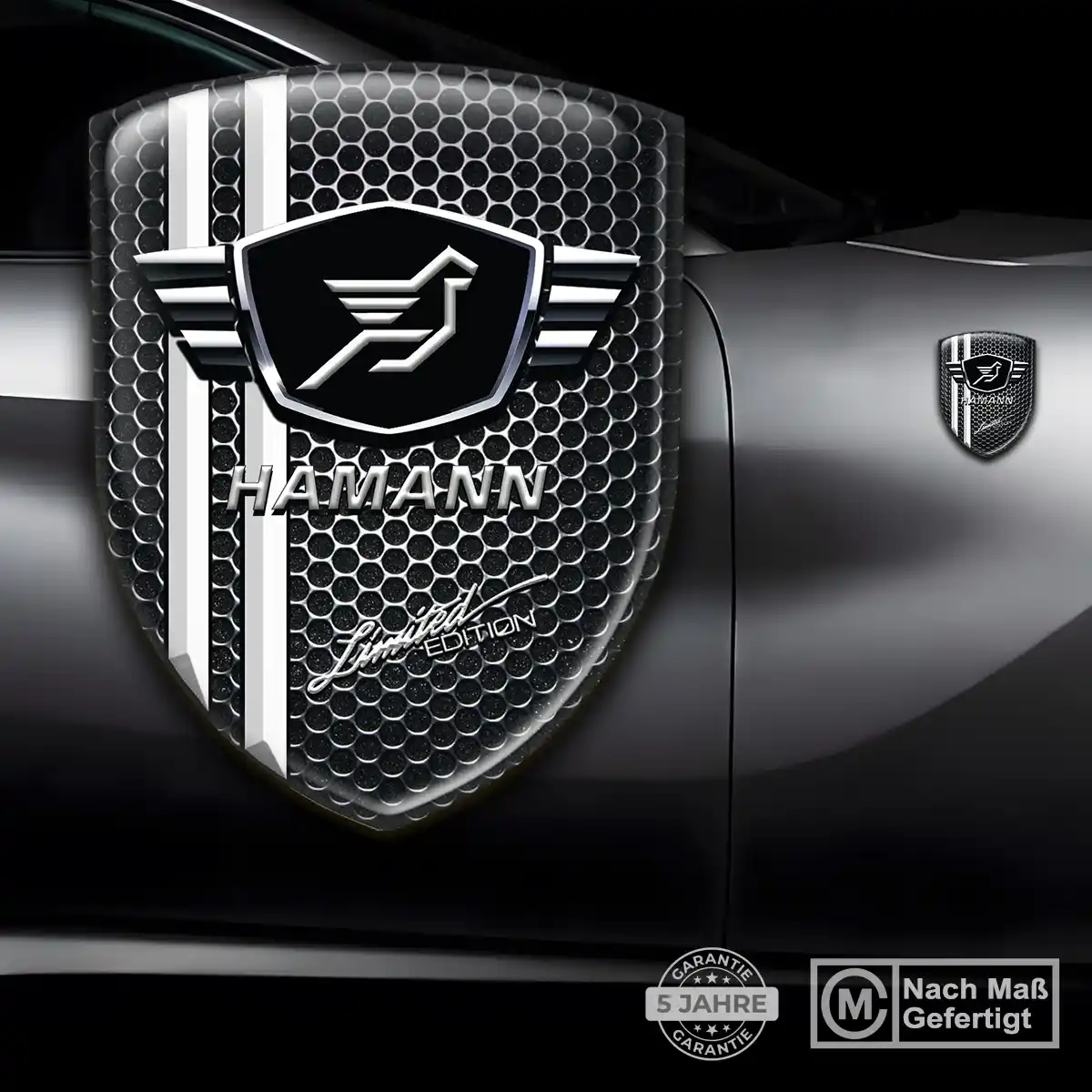 Hamann Emblem Anspruchsvolles Design