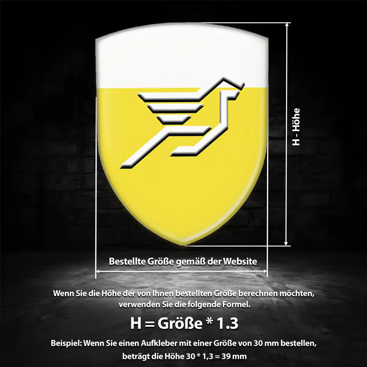 Hamann Emblem Aufkleber Anspruchsvolles Design