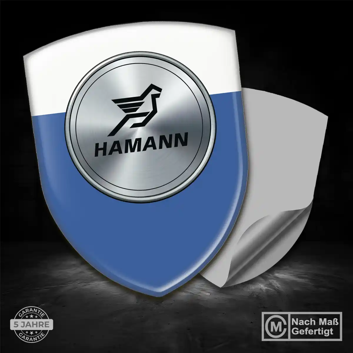 Hamann Emblem Aufkleber Ausdrucksstarkes Design