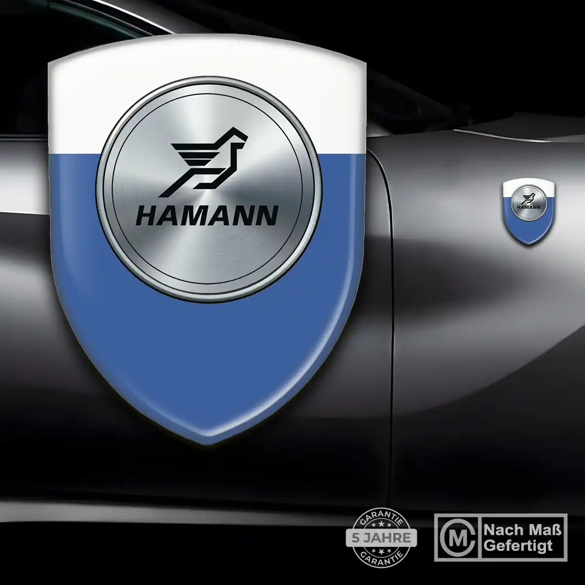 Hamann Emblem Aufkleber Ausdrucksstarkes Design