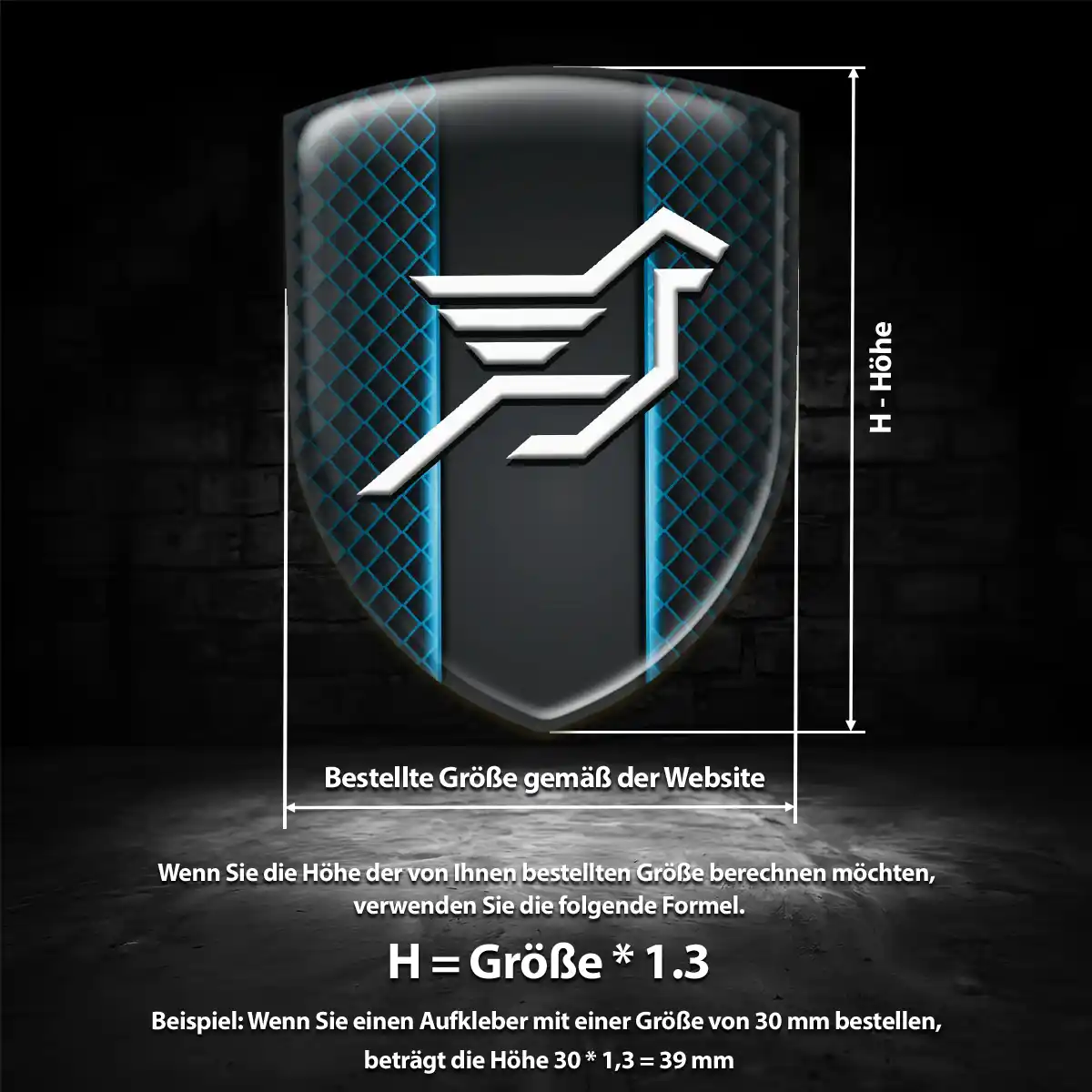 Hamann Emblem Aufkleber Auto Ausdrucksstarkes Design