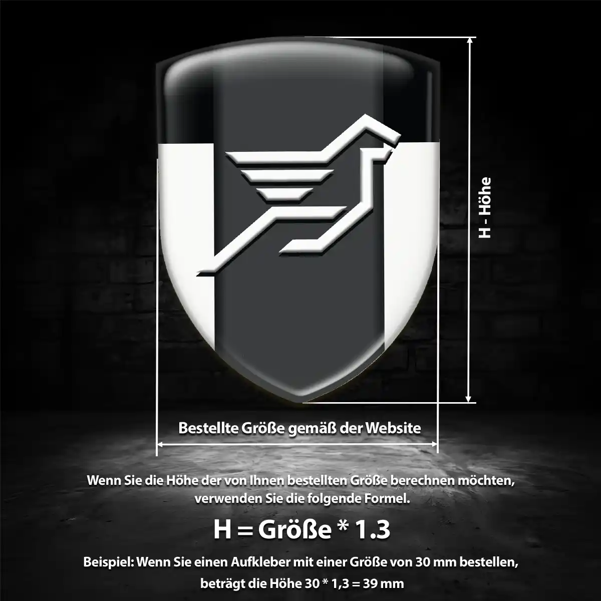 Hamann Emblem Aufkleber Auto Höchste Qualität