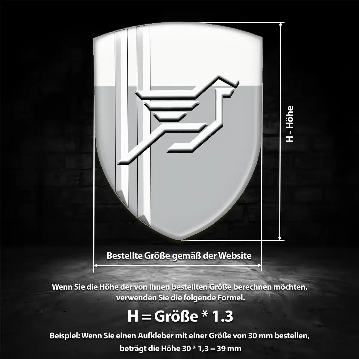Hamann Emblem Aufkleber Auto Interieurdesign