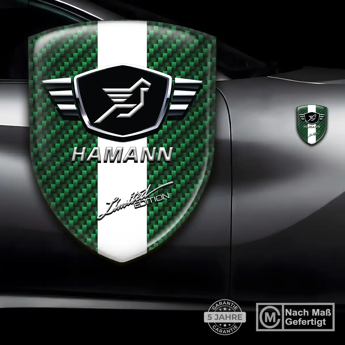 Hamann Emblem Aufkleber Auto Limitierte Auflage