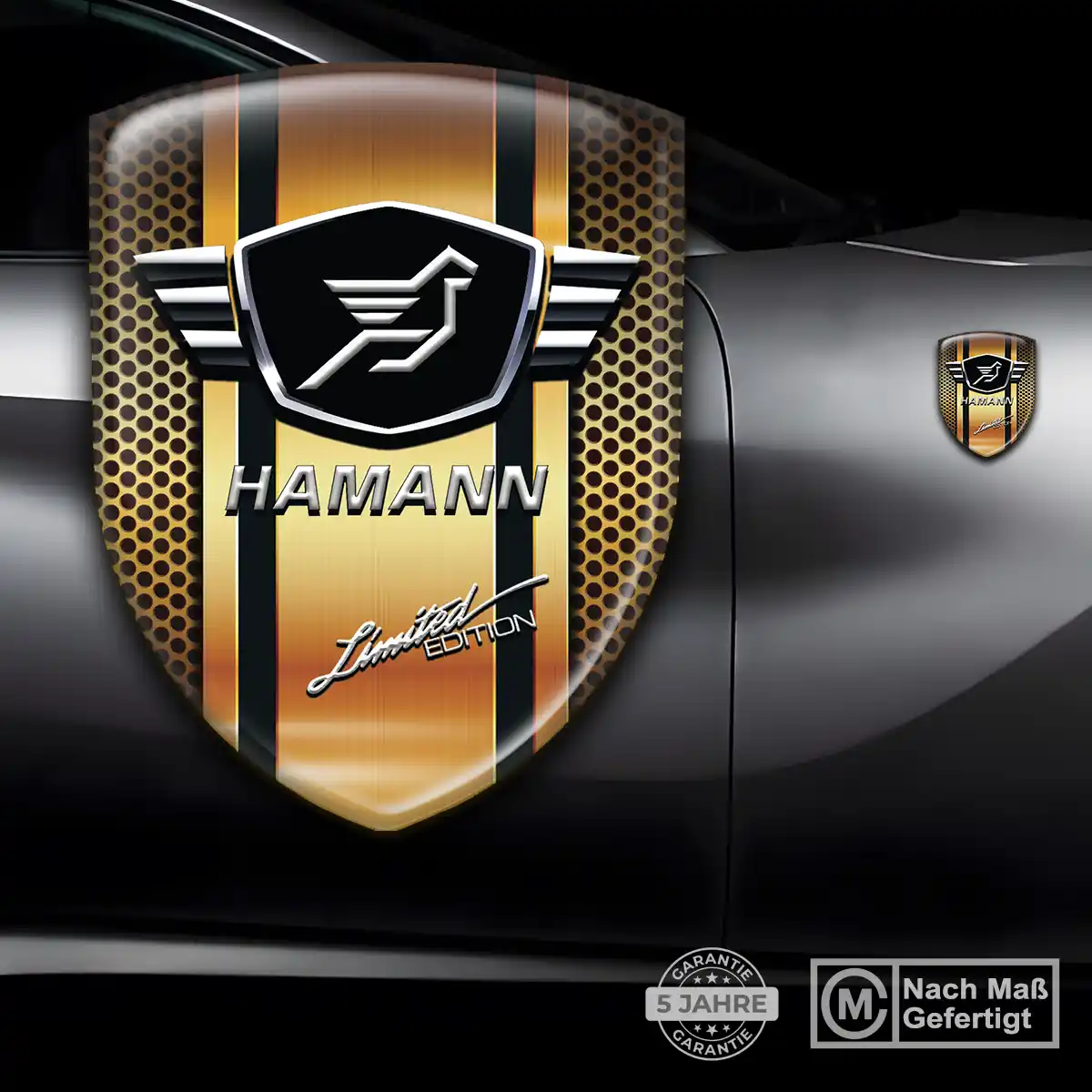 Hamann Emblem Aufkleber Auto Luxus-Edition