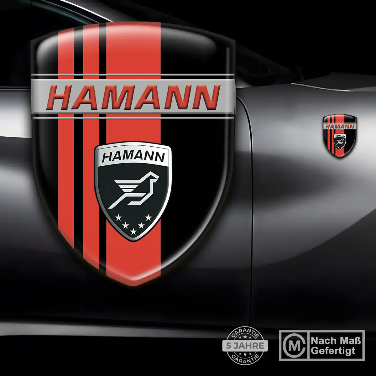 Hamann Emblem Aufkleber Auto Premium-Edition