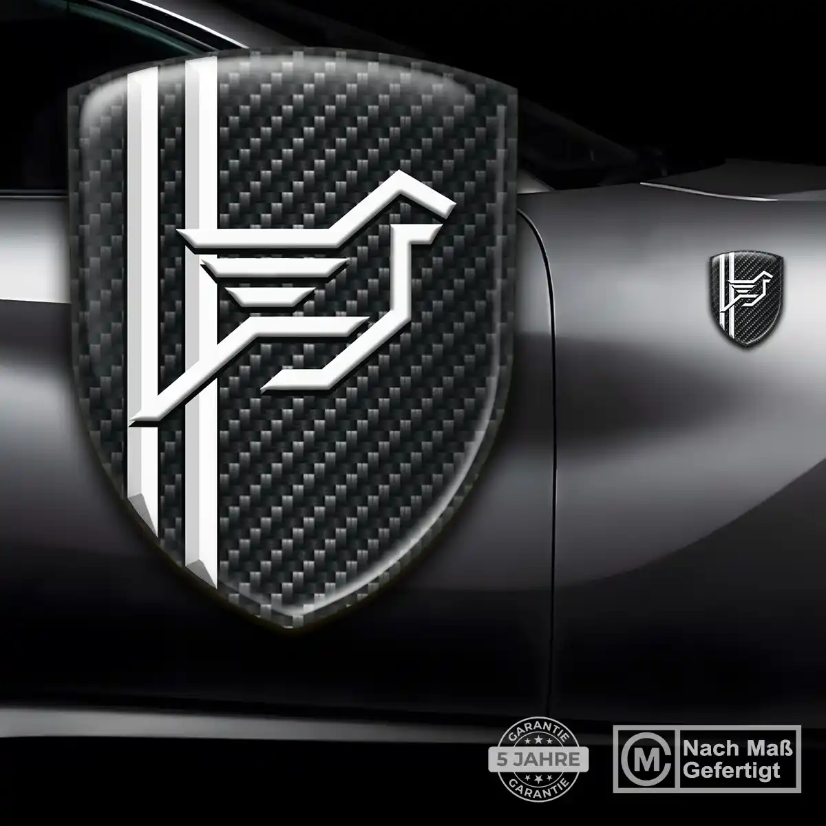 Hamann Emblem Aufkleber Auto Tuningfahrzeug
