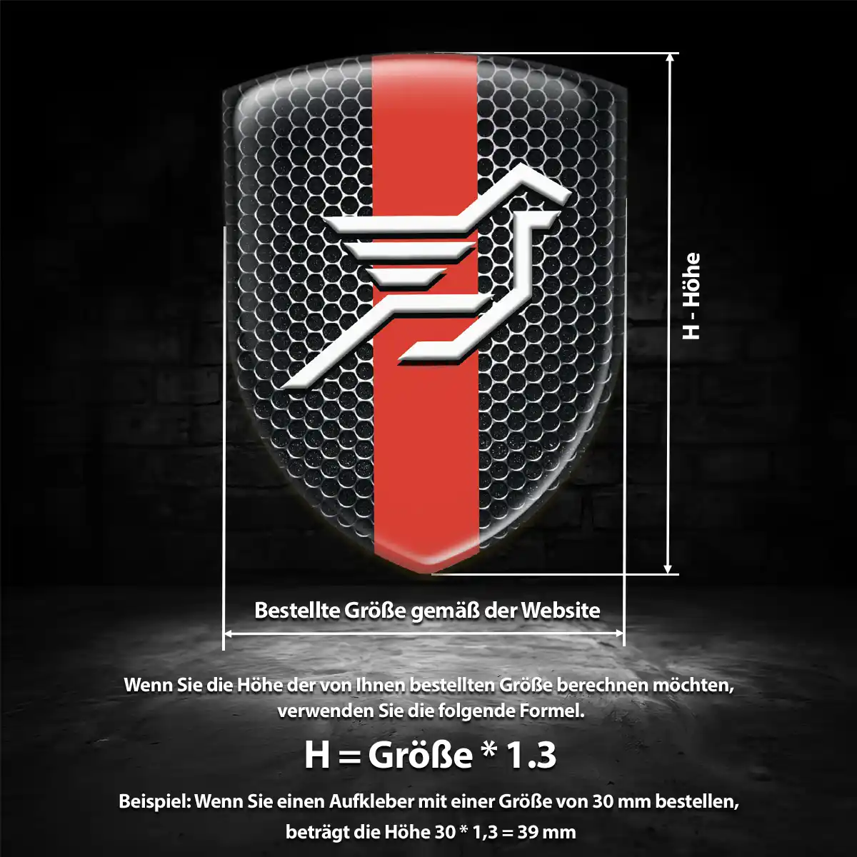 Hamann Emblem Aufkleber Exterieurdesign