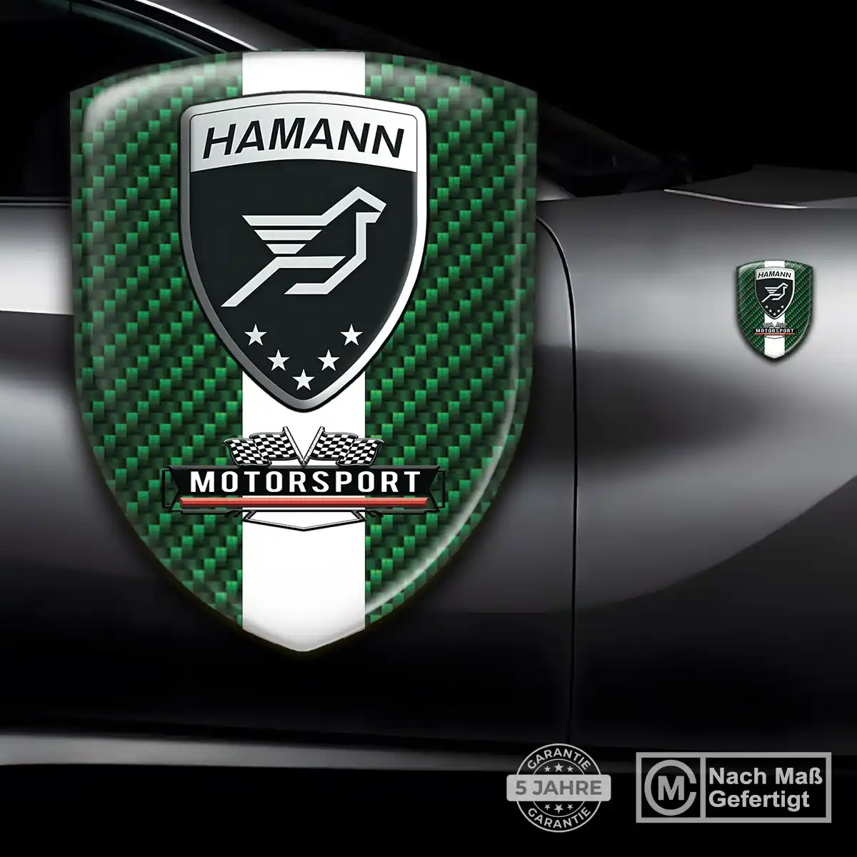 Hamann Emblem Aufkleber Höchste Qualität