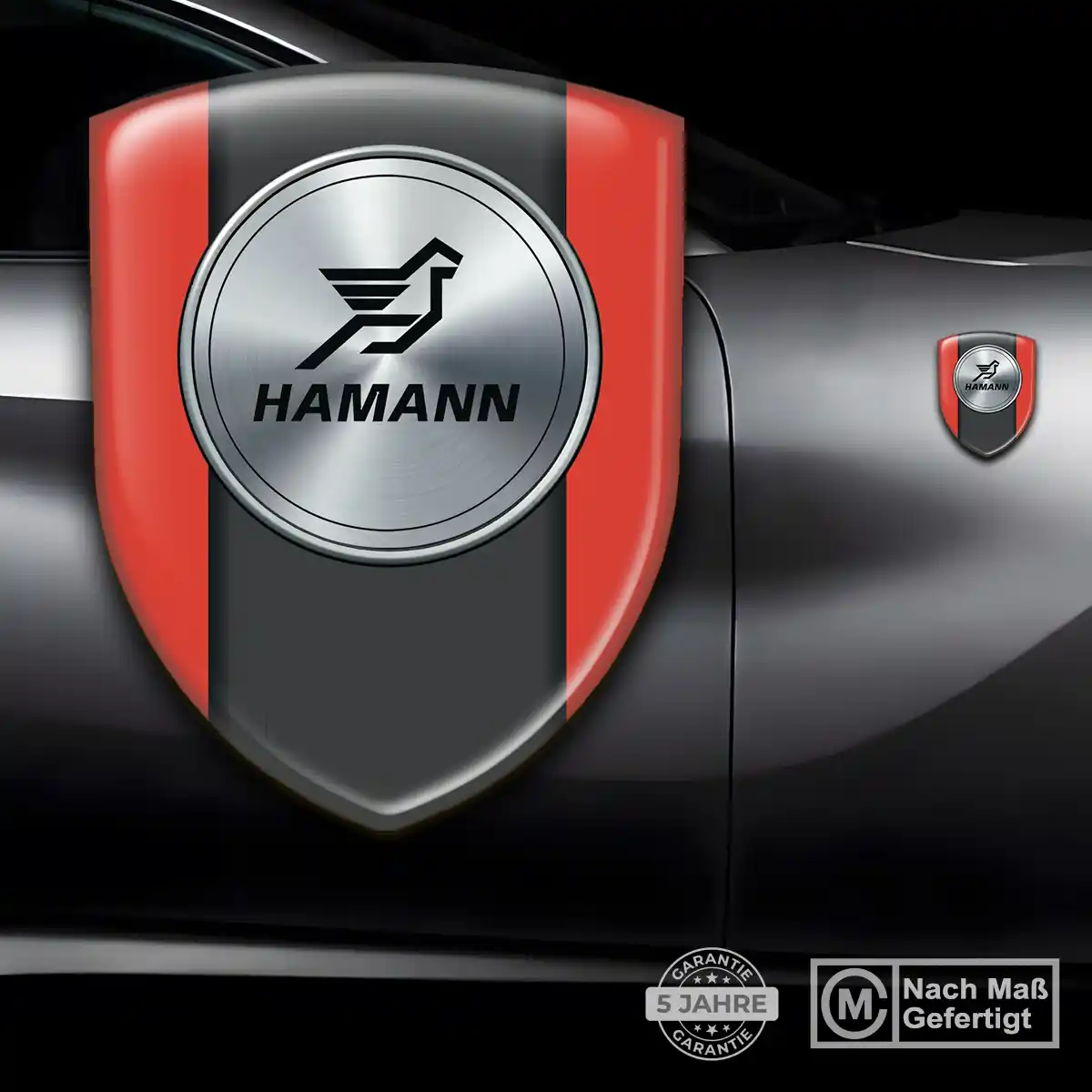 Hamann Emblem Aufkleber Markenedition