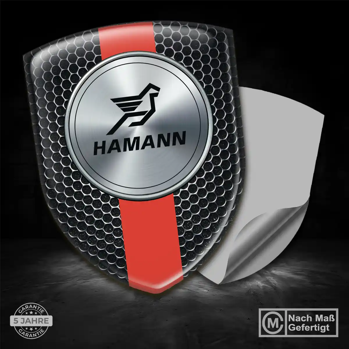 Hamann Emblem Aufkleber Modernes Design