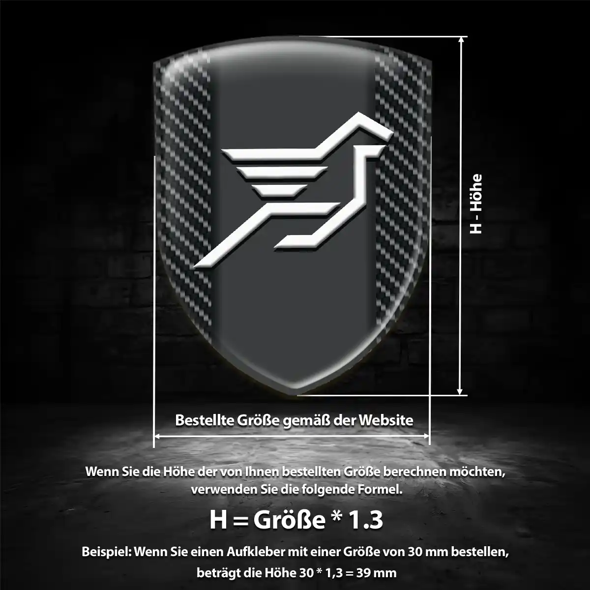 Hamann Emblem Aufkleber Premium-Edition