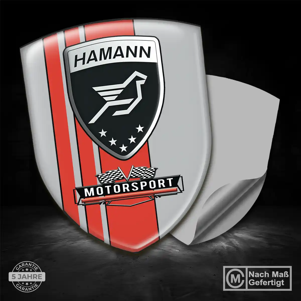 Hamann Emblem Aufkleber Stilvolles Design