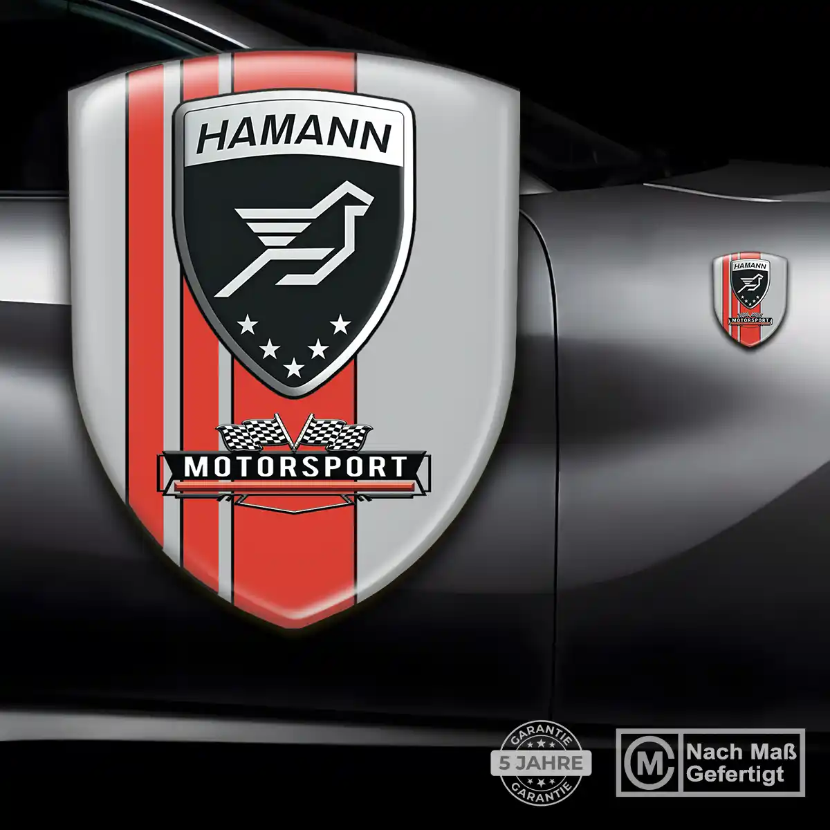 Hamann Emblem Aufkleber Stilvolles Design