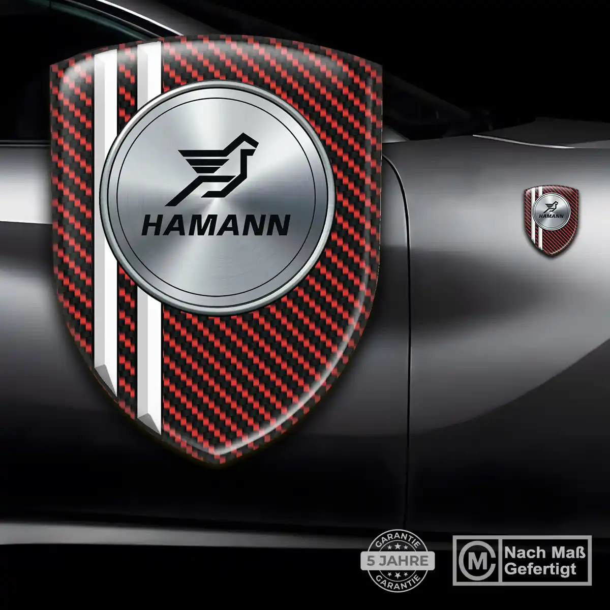 Hamann Emblem Aufkleber Wappen Anspruchsvolles Design