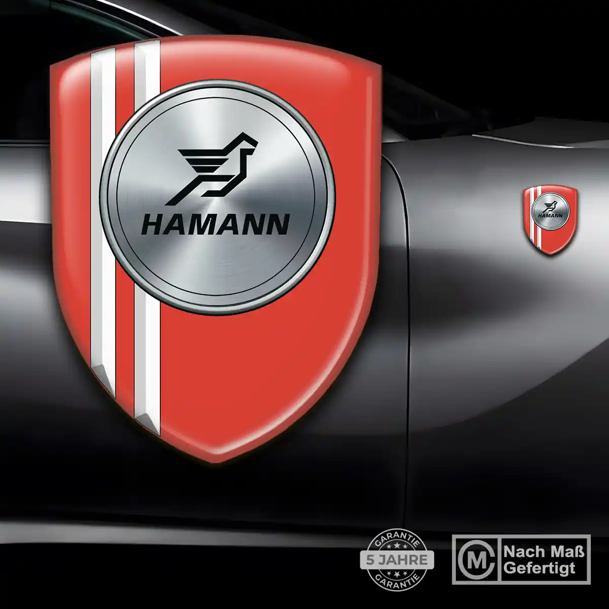 Hamann Emblem Aufkleber Wappen Auto Überzeugende Qualität