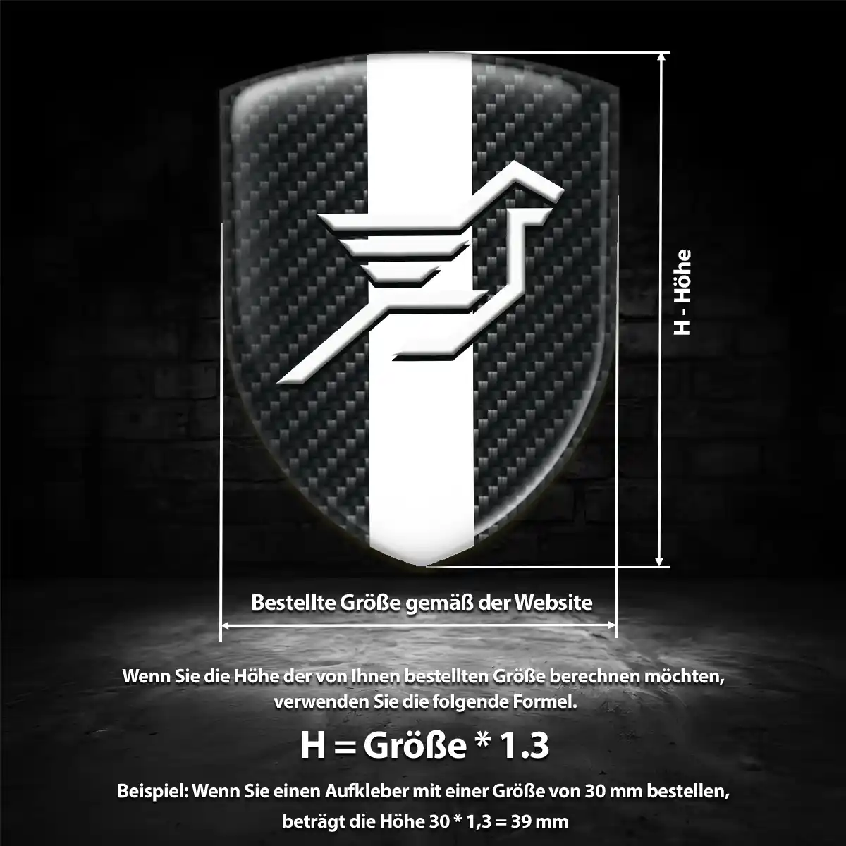 Hamann Emblem Aufkleber Wappen Auto Edles Design