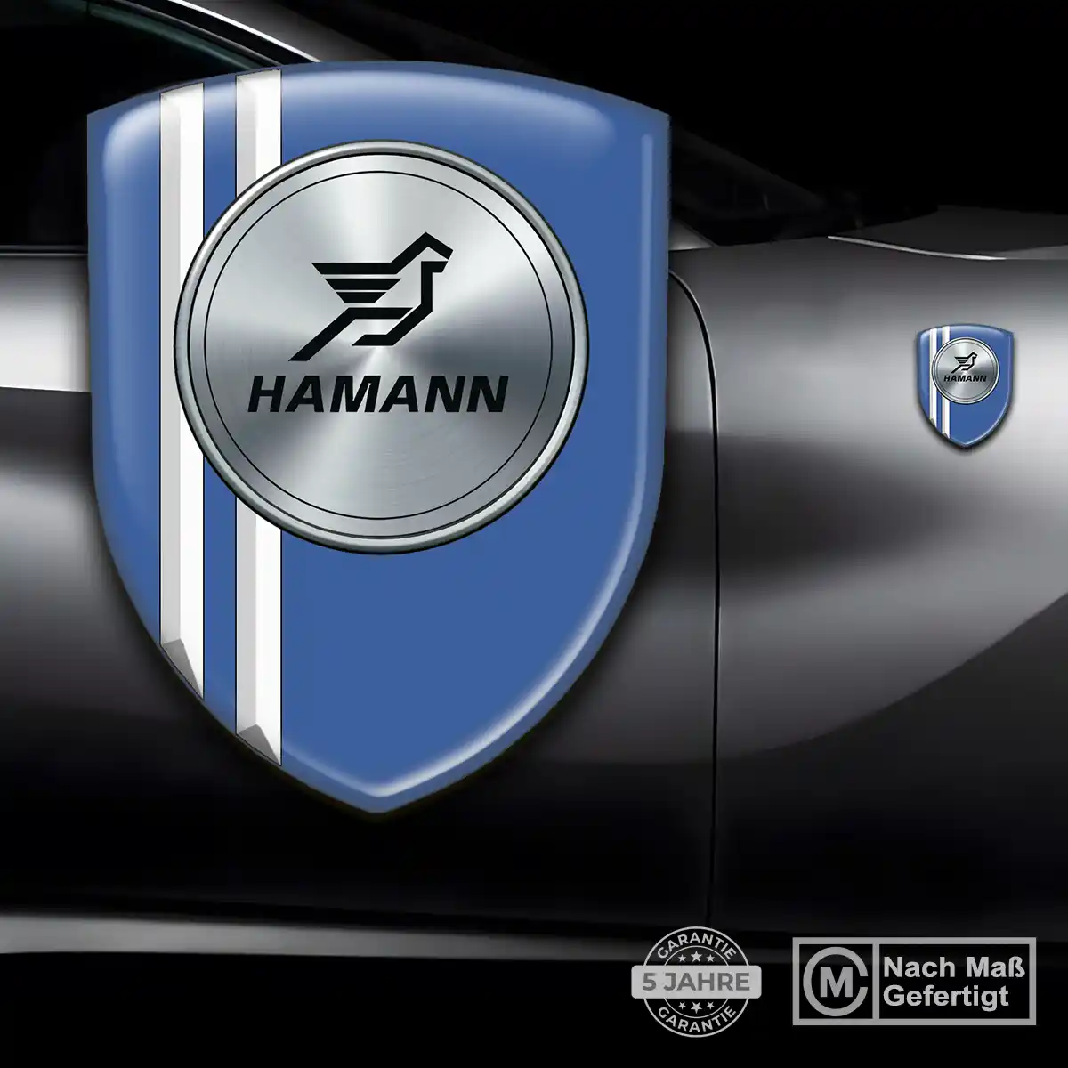 Hamann Emblem Aufkleber Wappen Auto Elegantes Design
