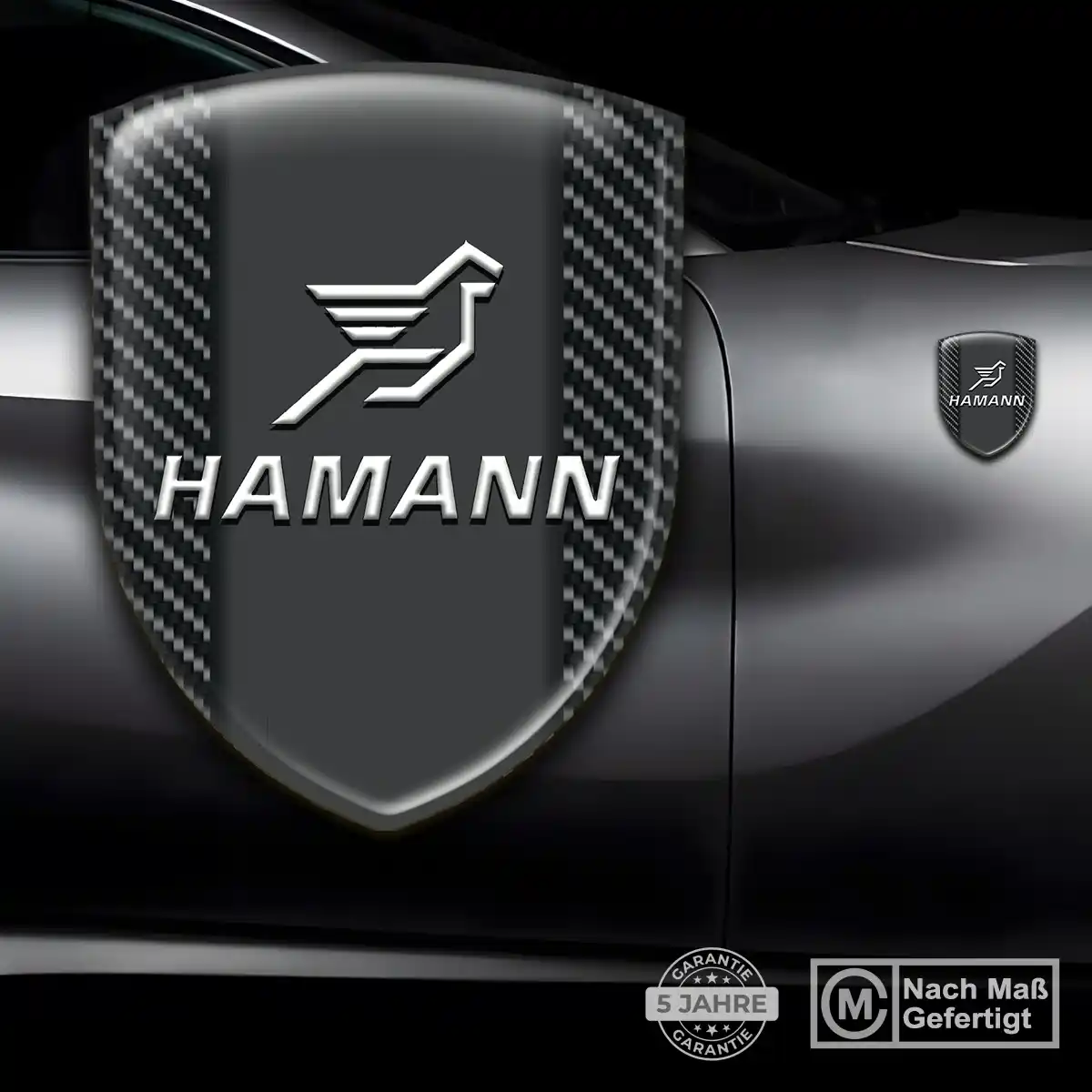 Hamann Emblem Aufkleber Wappen Auto Erstklassige Qualität