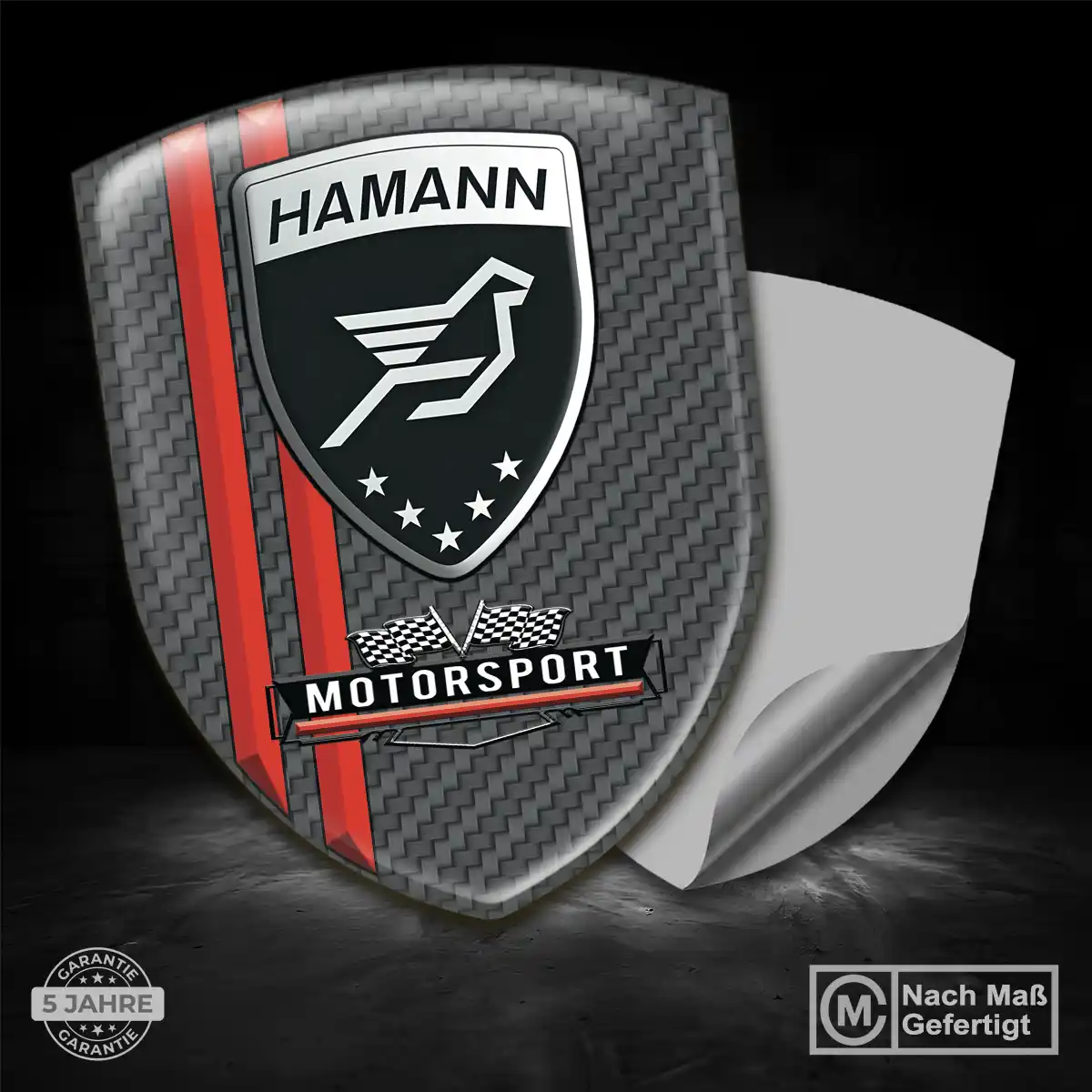 Hamann Emblem Aufkleber Wappen Auto Exterieurdesign