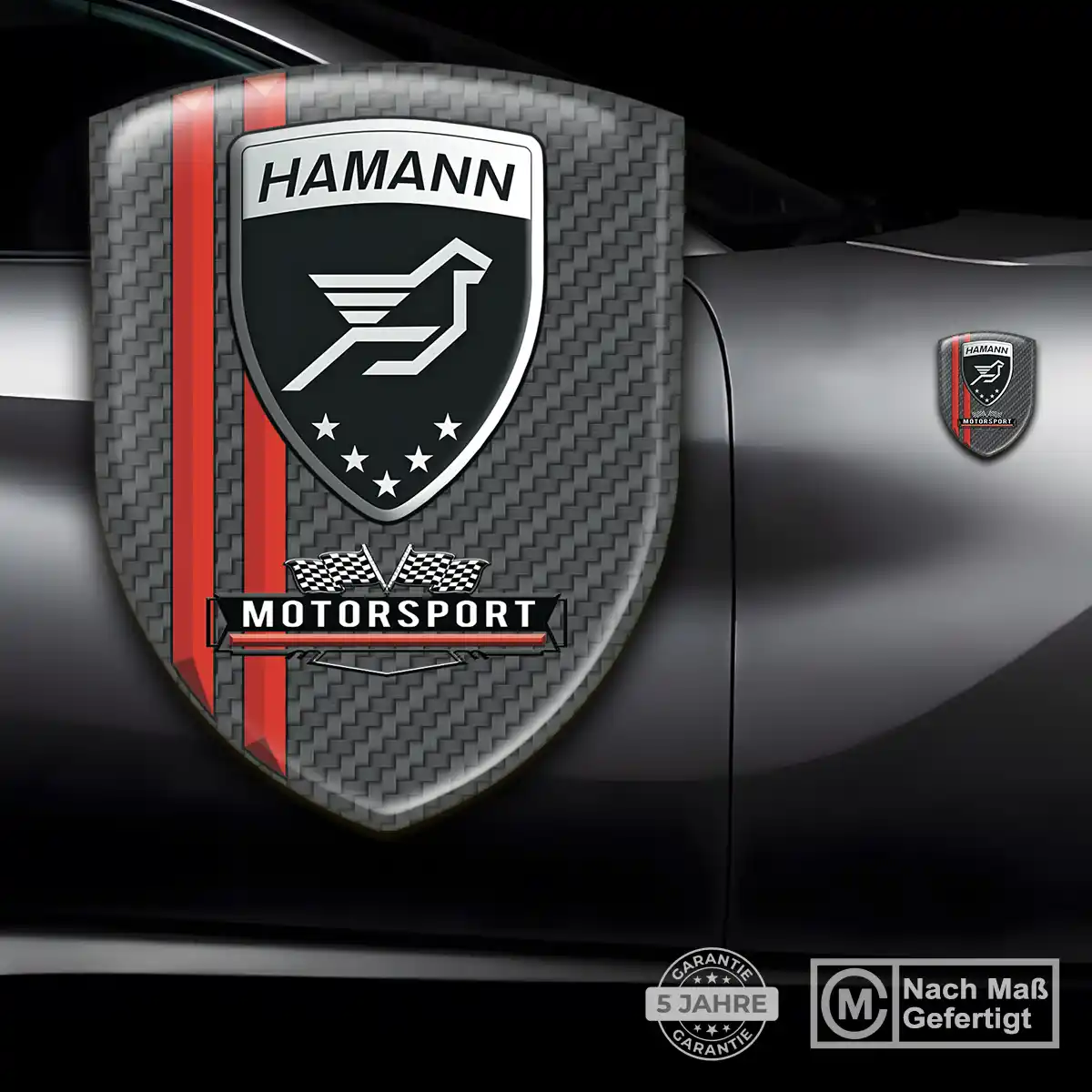 Hamann Emblem Aufkleber Wappen Auto Exterieurdesign