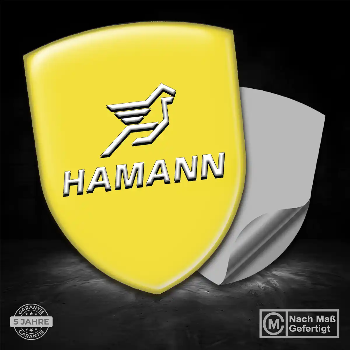 Hamann Emblem Aufkleber Wappen Auto Hohe Qualität