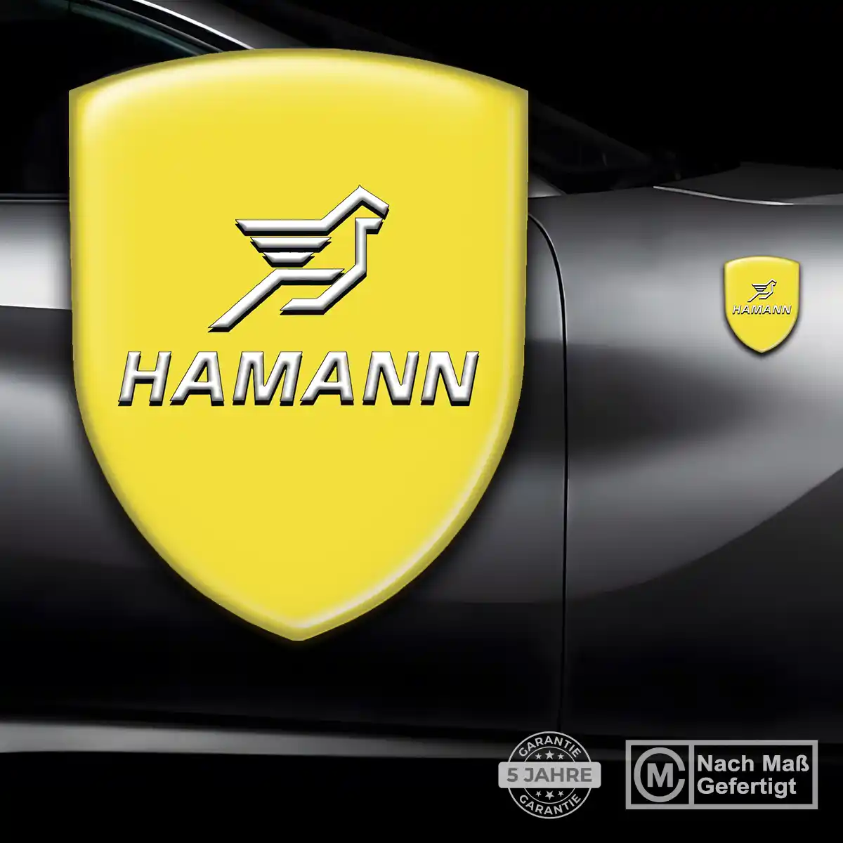 Hamann Emblem Aufkleber Wappen Auto Hohe Qualität