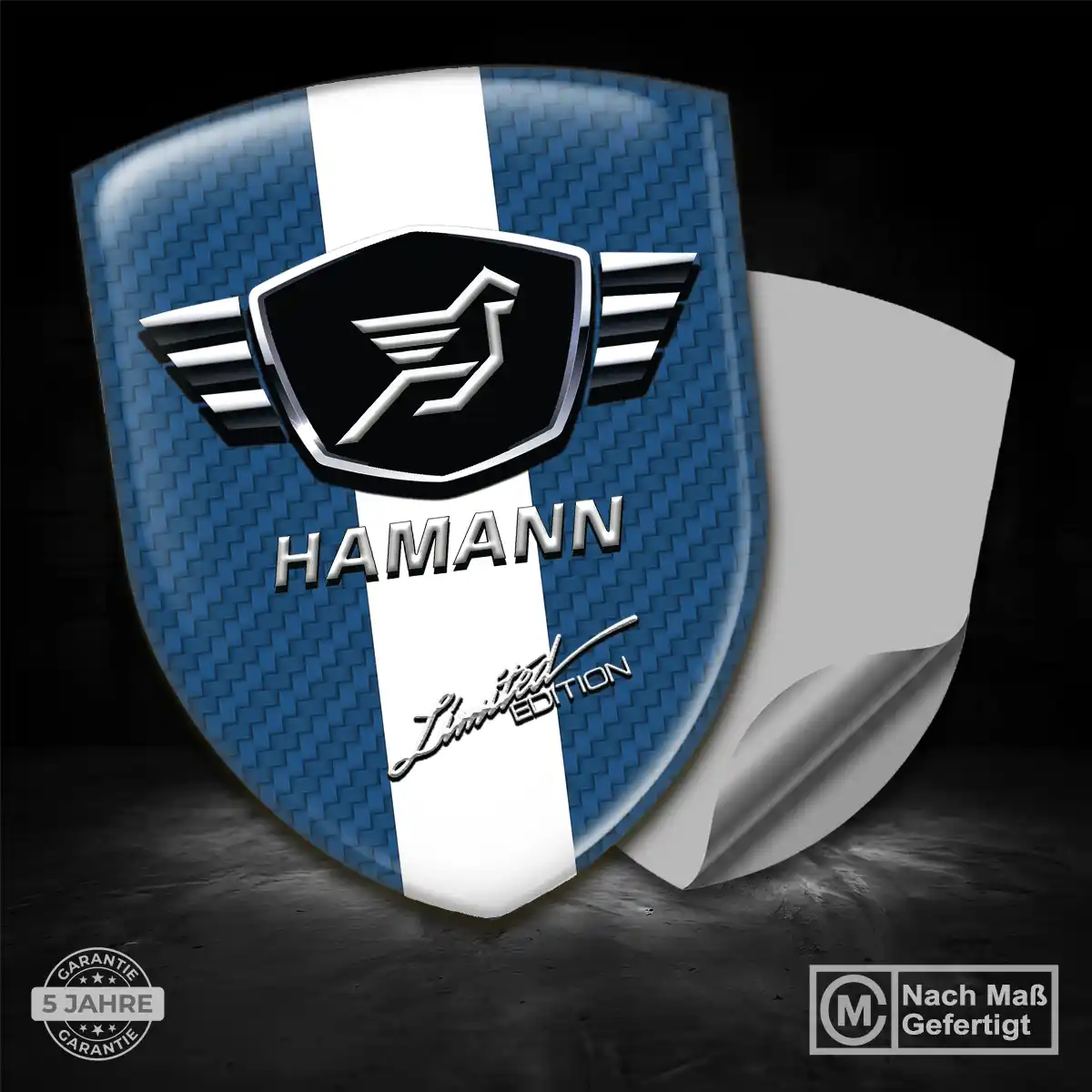 Hamann Emblem Aufkleber Wappen Auto Interieurdesign