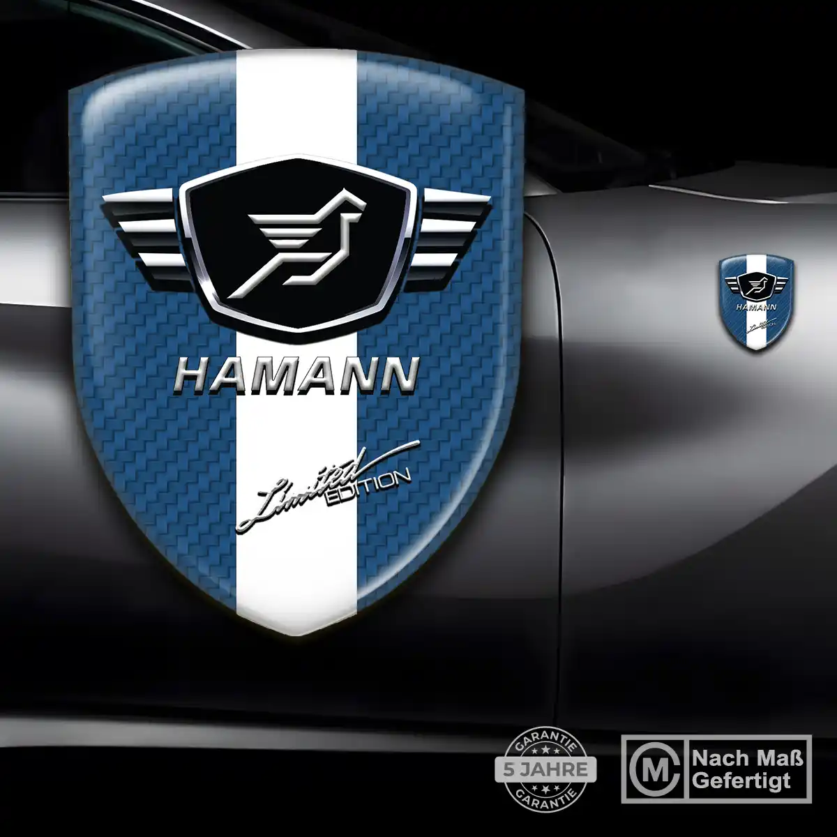 Hamann Emblem Aufkleber Wappen Auto Interieurdesign
