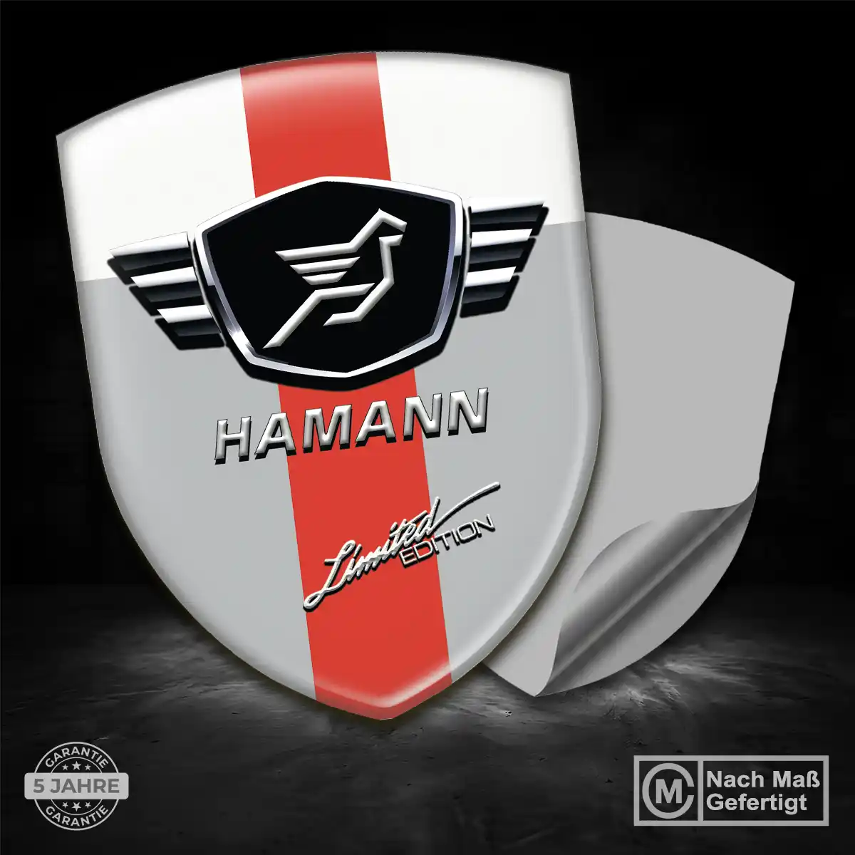 Hamann Emblem Aufkleber Wappen Auto Limitierte Auflage