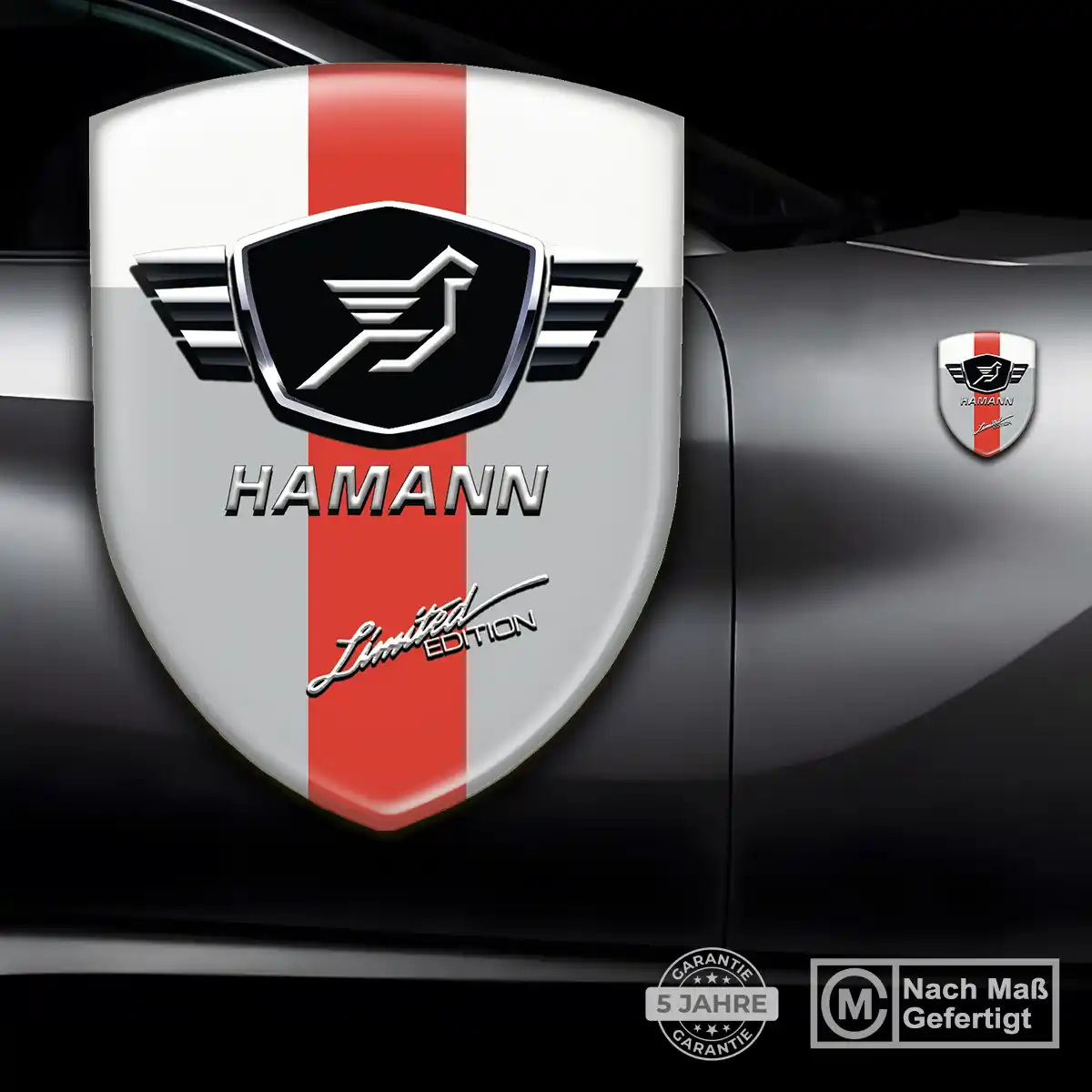 Hamann Emblem Aufkleber Wappen Auto Limitierte Auflage