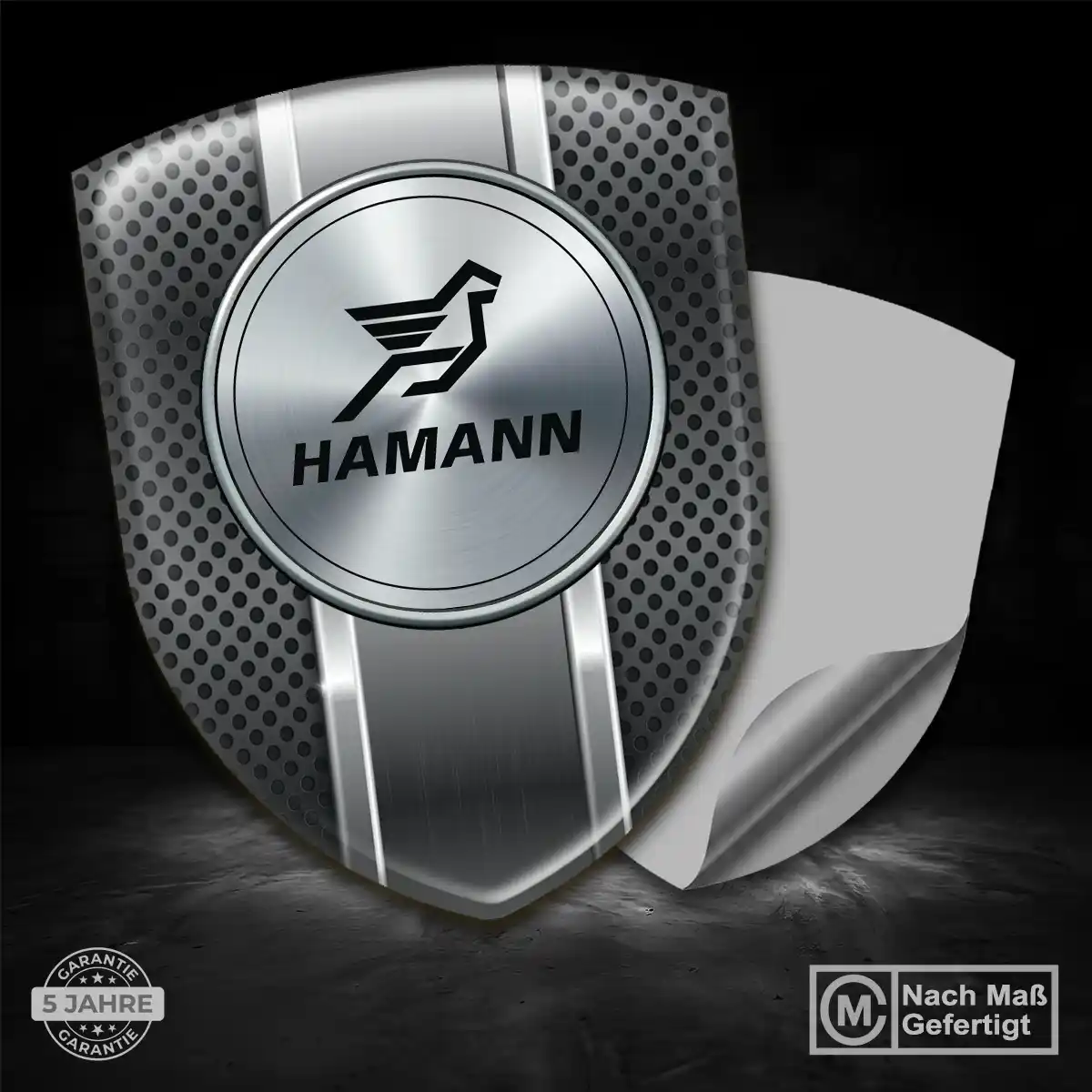 Hamann Emblem Aufkleber Wappen Auto Luxus-Edition