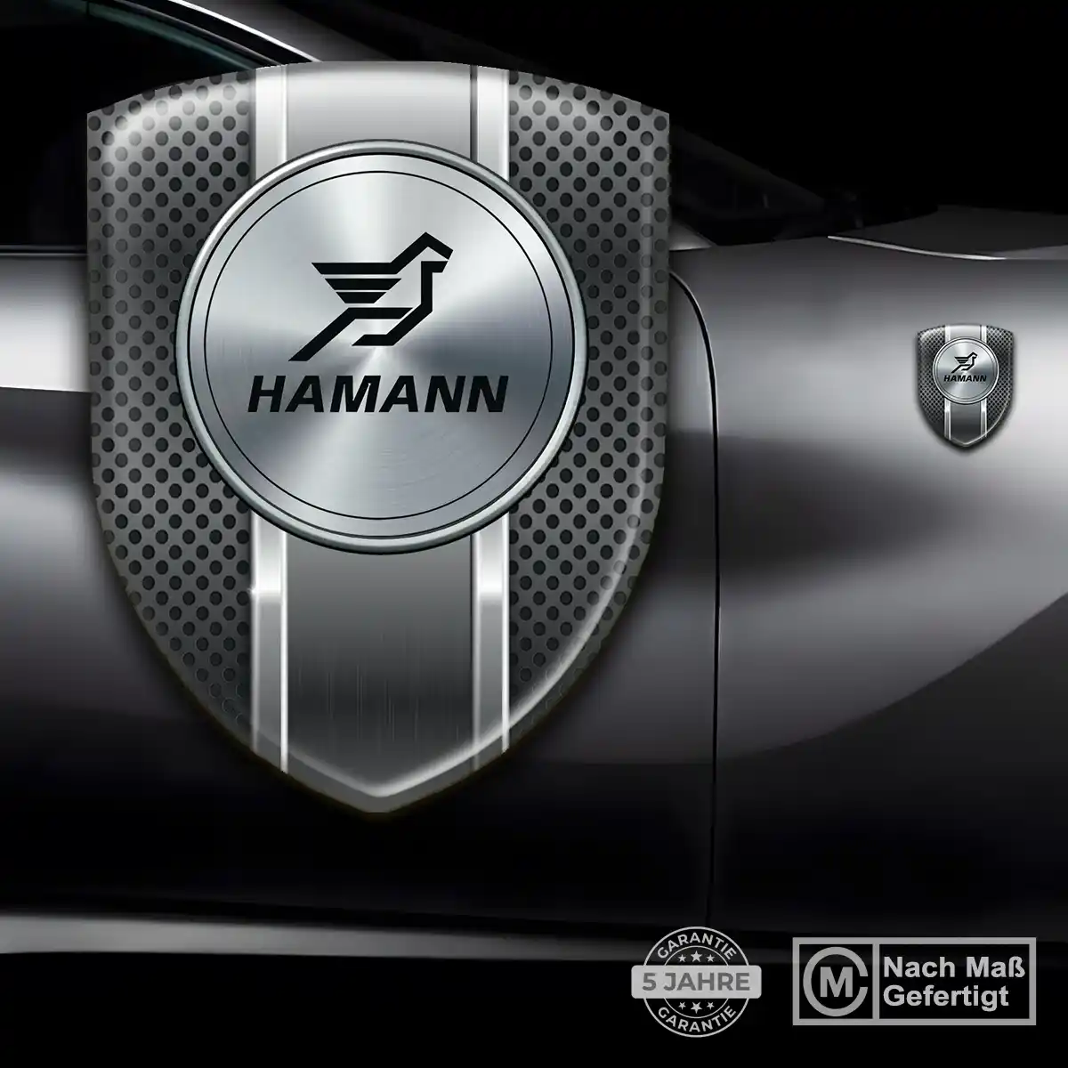 Hamann Emblem Aufkleber Wappen Auto Luxus-Edition